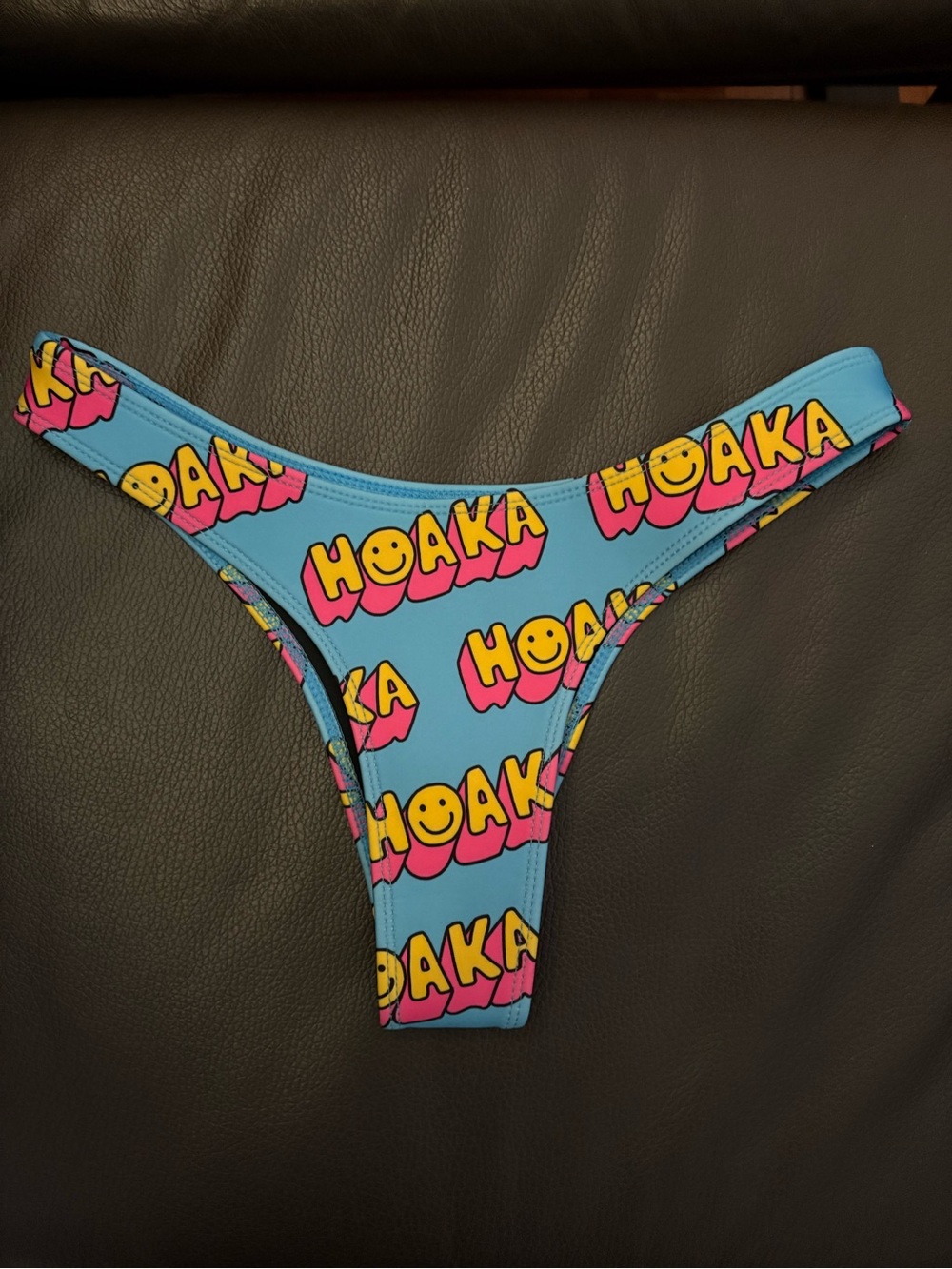Smiley Hoaka Pony high rise bikini bottom